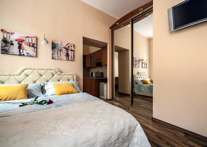 公寓 皇后公寓酒店 利沃夫